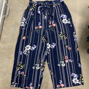 Flowy Floral Pants